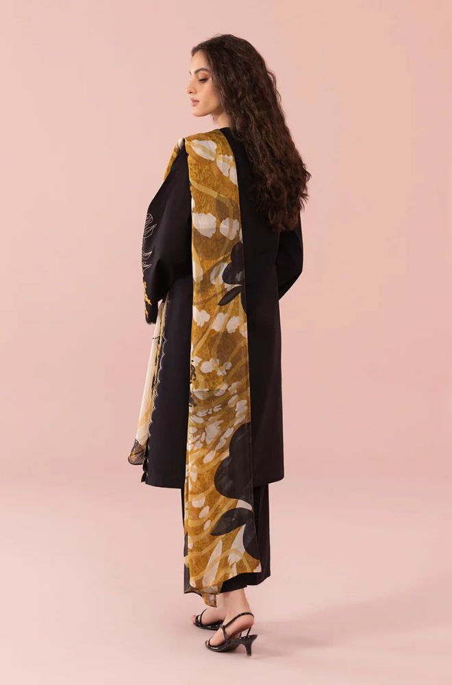 SAPPHIRE-Cambric 3PC EMBROIDERED DRESS CL-01