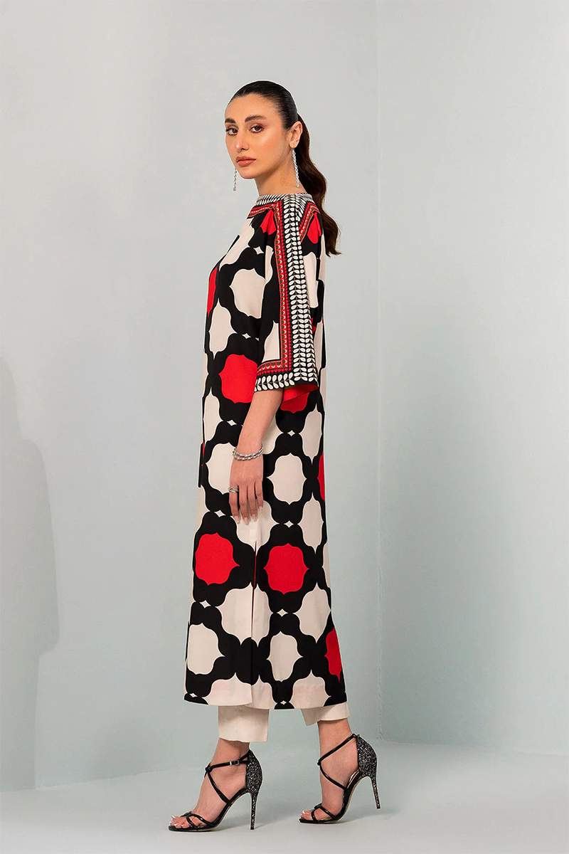 LULUSAR - 2PC DIGITAL SILK PRINTED CLSP-08