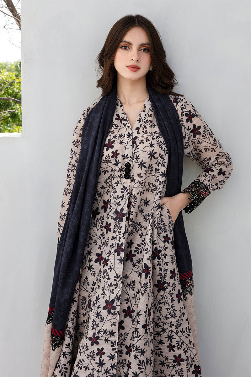 LULUSAR - 3PC KARANDI PRINTED CLKP-06