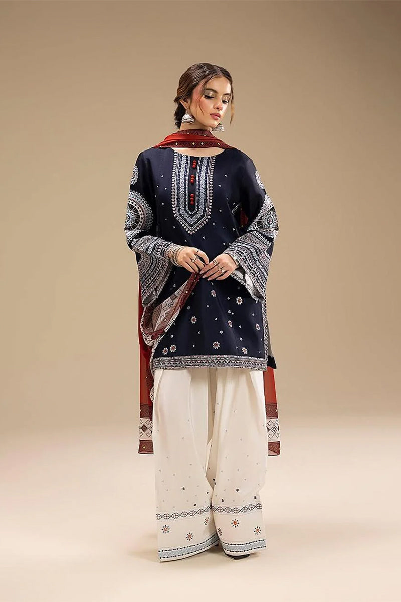 CALISTA - 3PC DHANAK EMBROIDERED CL-W167