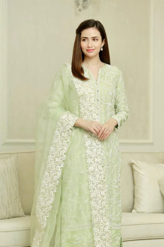 BAREEZE - 3PC LAWN EMBROIDERED CL-S03