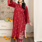 URGE - 3PC DHANAK EMBROIDERED CL-W151