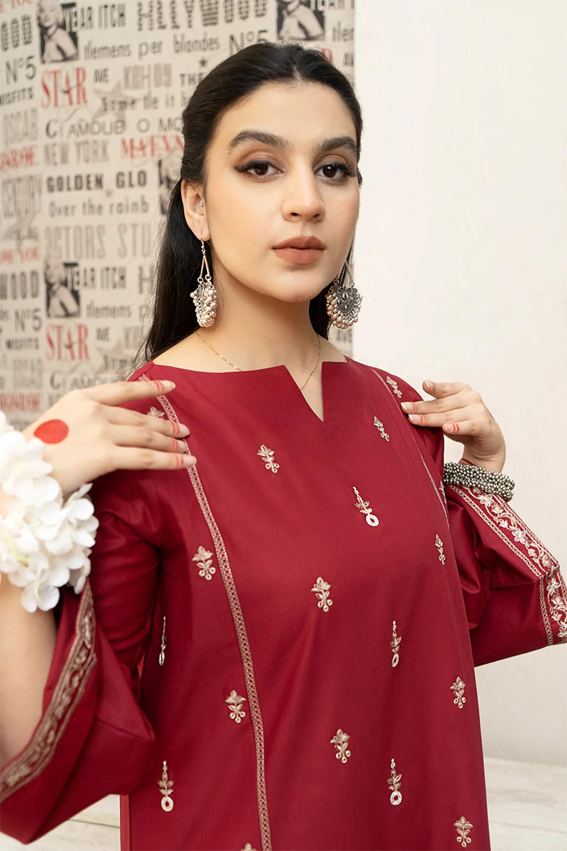 URGE - 3PC DHANAK EMBROIDERED CL-W151