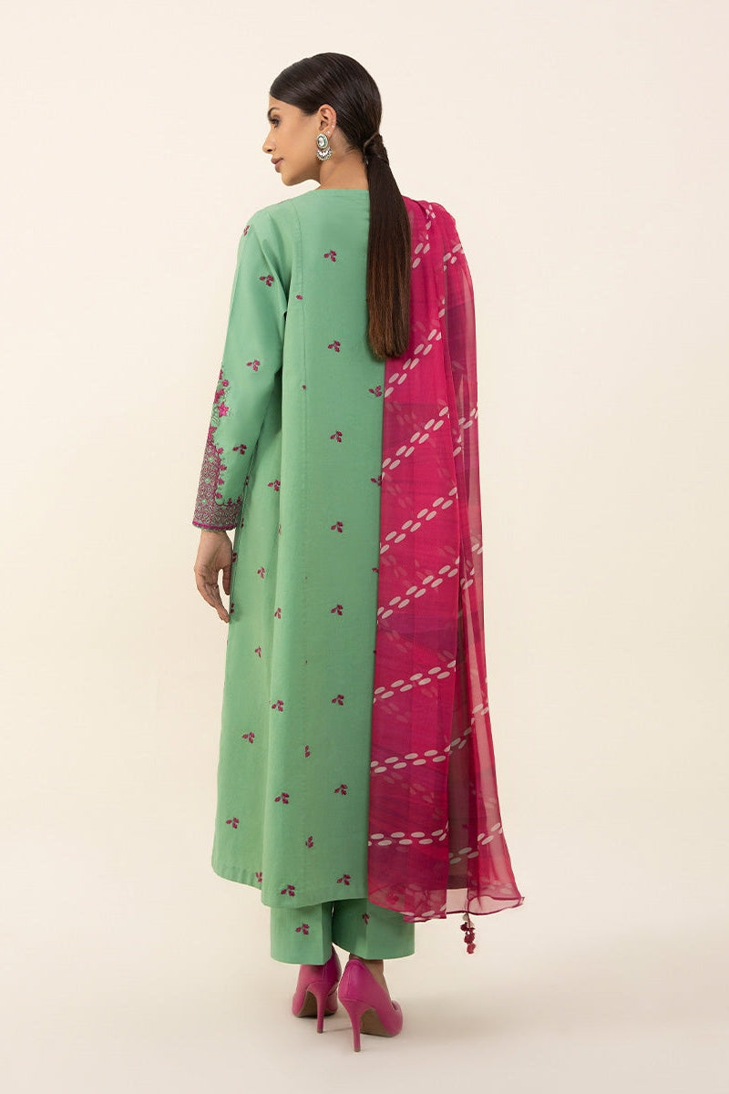 SAPPHIRE- 3PC LAWN EMBROIDERED CL-62