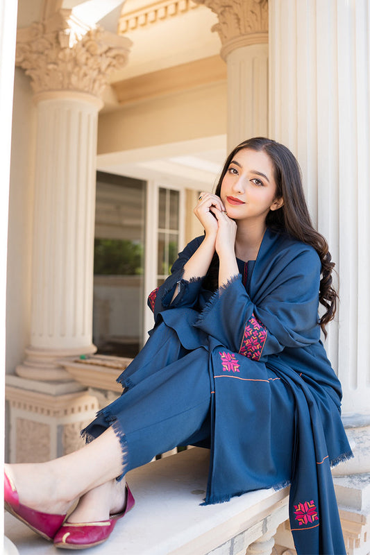 AISLING - 3PC DHANAK EMBROIDERED CL-W70