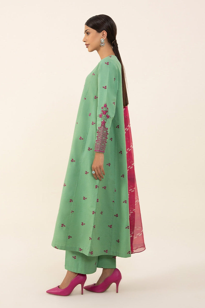 SAPPHIRE- 3PC LAWN EMBROIDERED CL-62