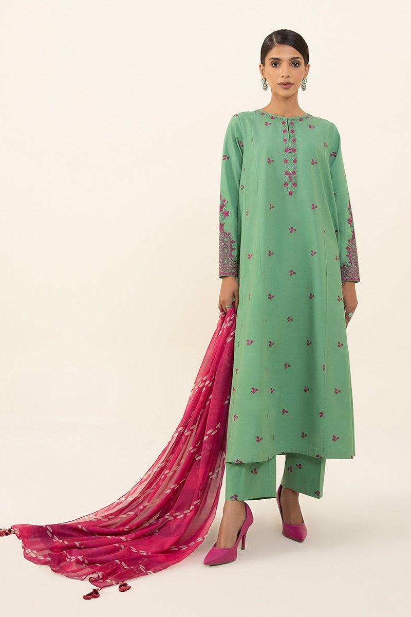 SAPPHIRE- 3PC LAWN EMBROIDERED CL-62