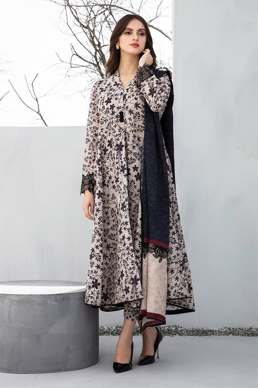 LULUSAR - 3PC KARANDI PRINTED CLKP-06