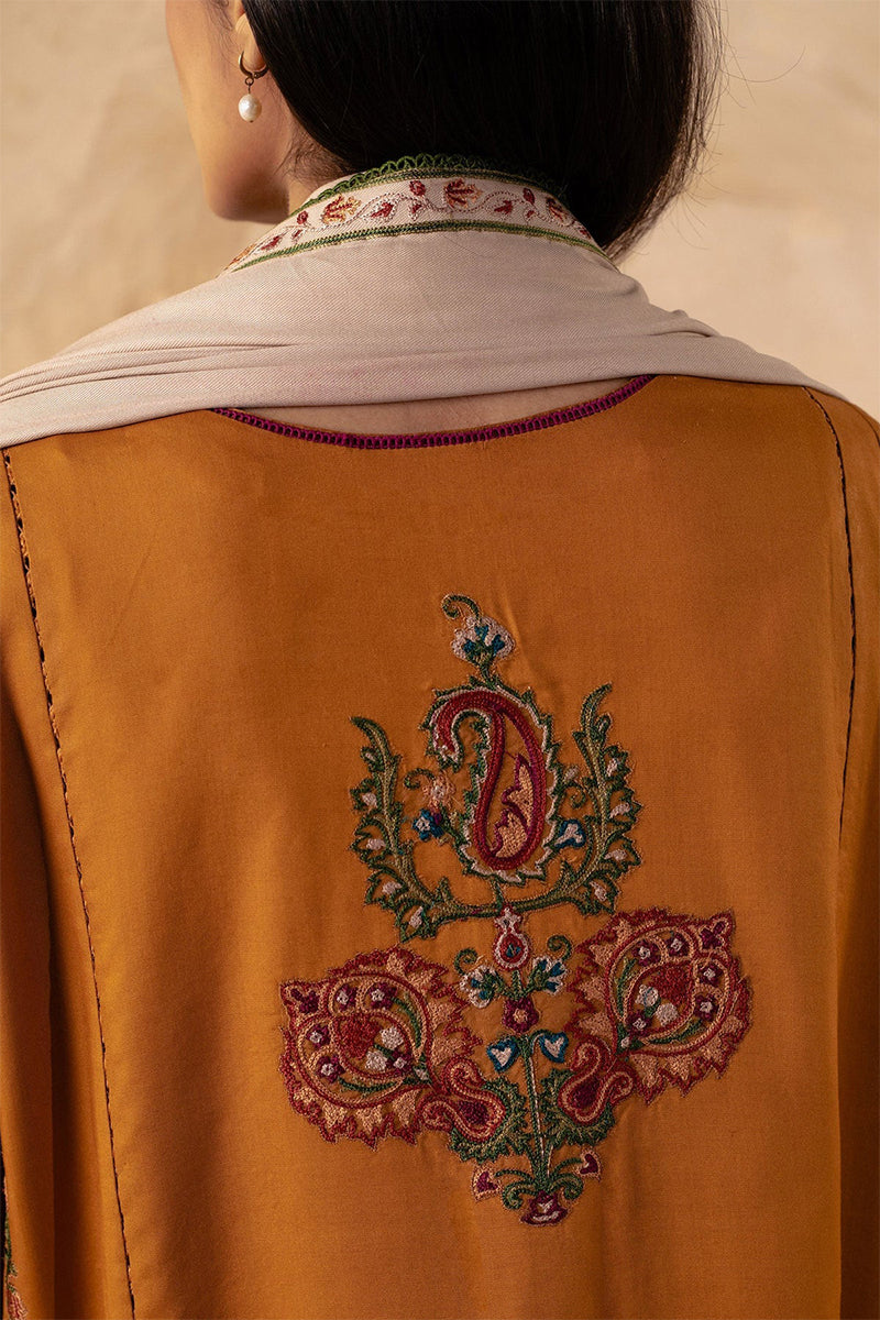 ZARA SHAH JAHAN - 3PC DHANAK EMBROIDERED CL-W78M