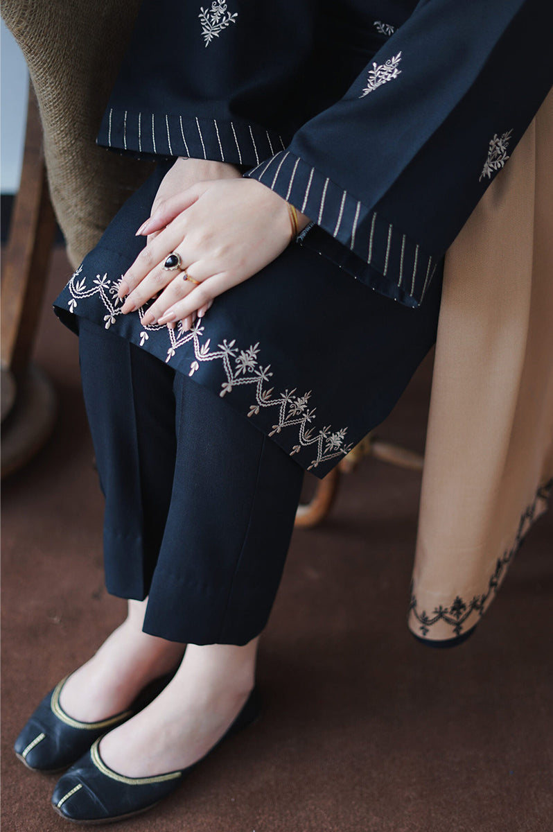 AISLING - 3PC DHANAK EMBROIDERED CL-W163