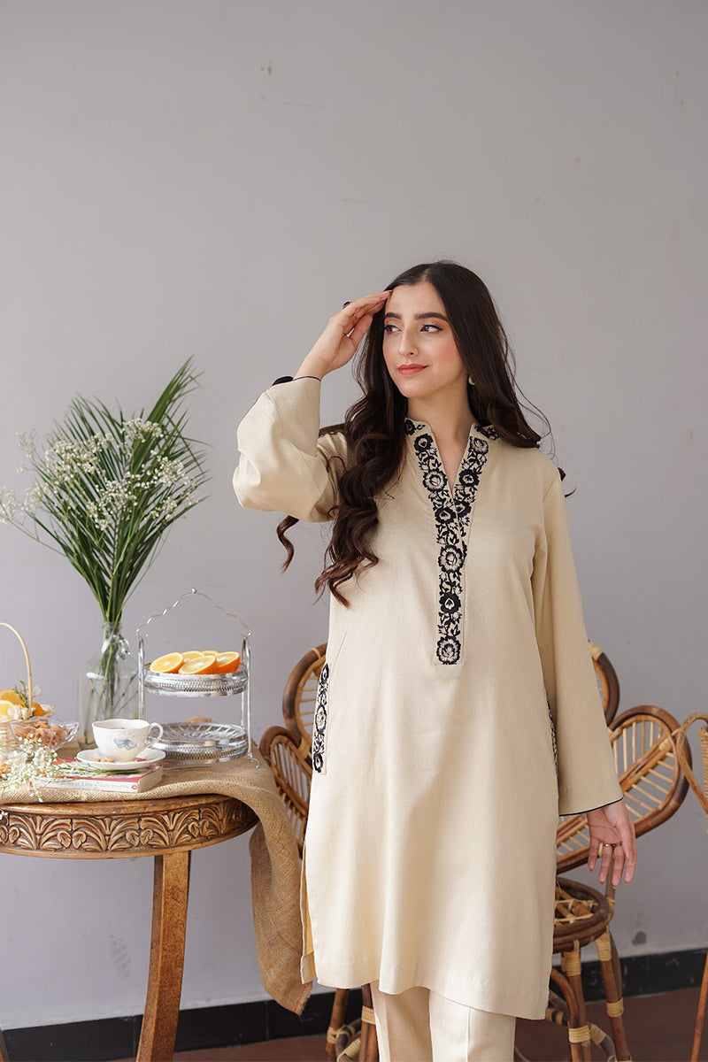 AISLING - 3PC DHANAK EMBROIDERED CL-W164