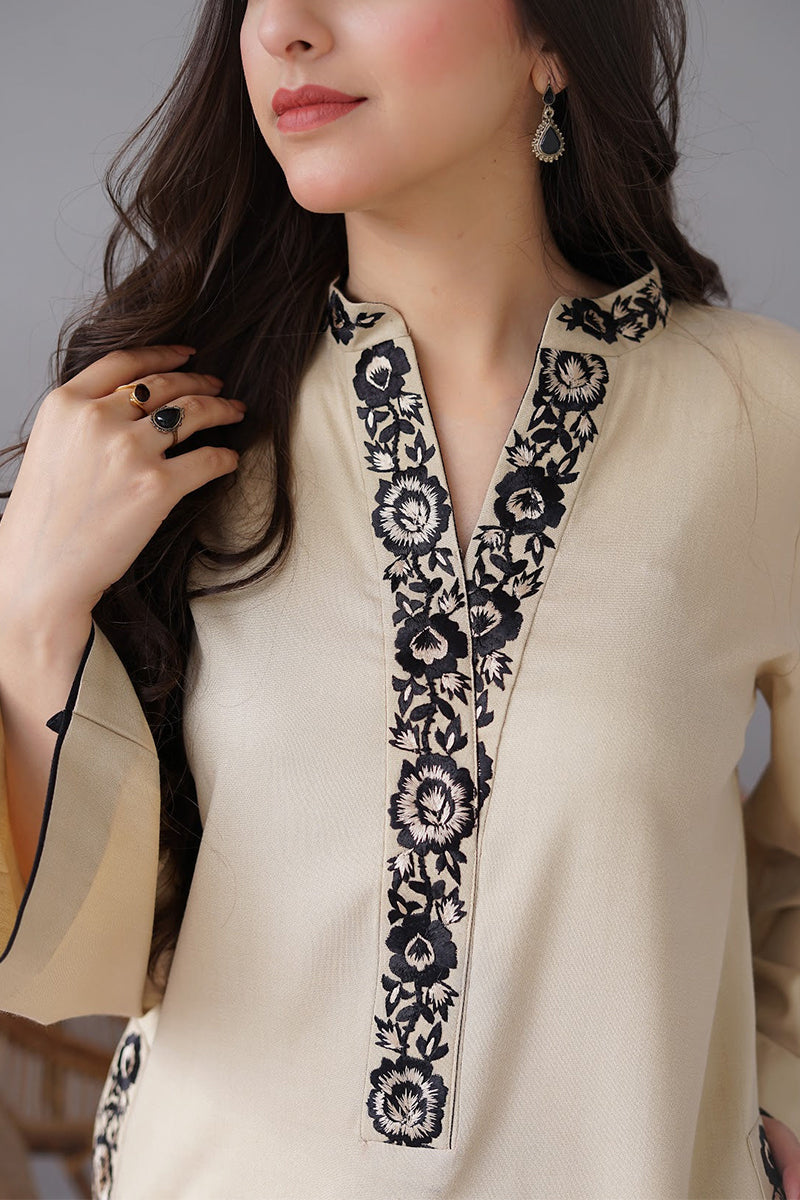 AISLING - 3PC DHANAK EMBROIDERED CL-W164