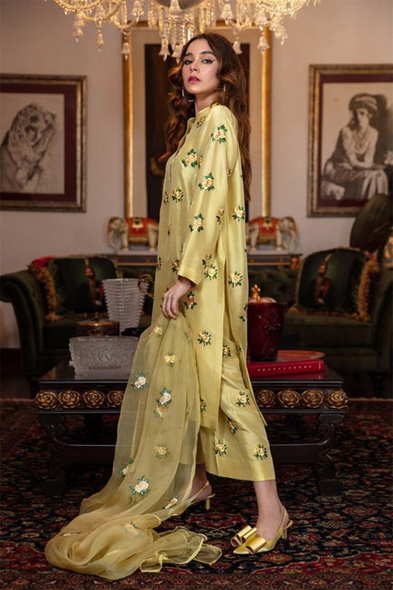 BREEZE-3PC Silk Embroidered CLSE-02