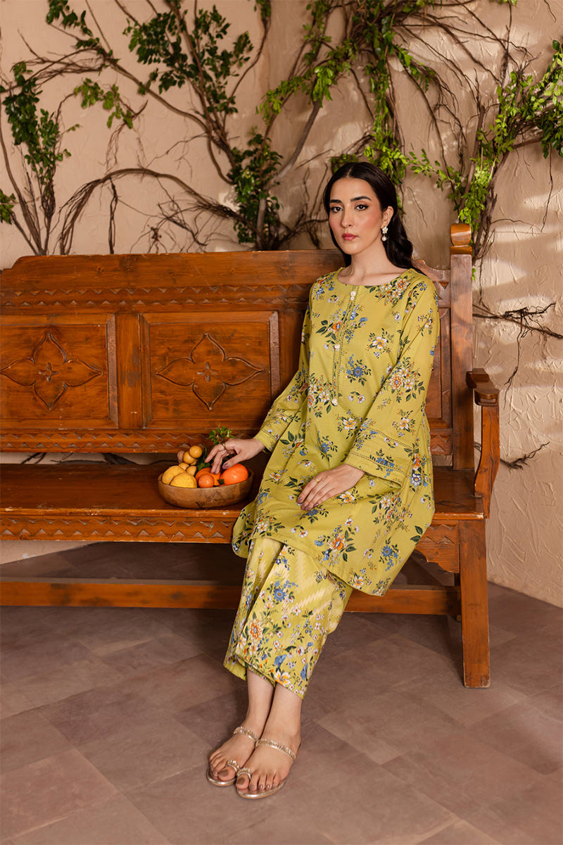 LULUSAR - 2PC DIGITAL SILK PRINTED CLSP-04
