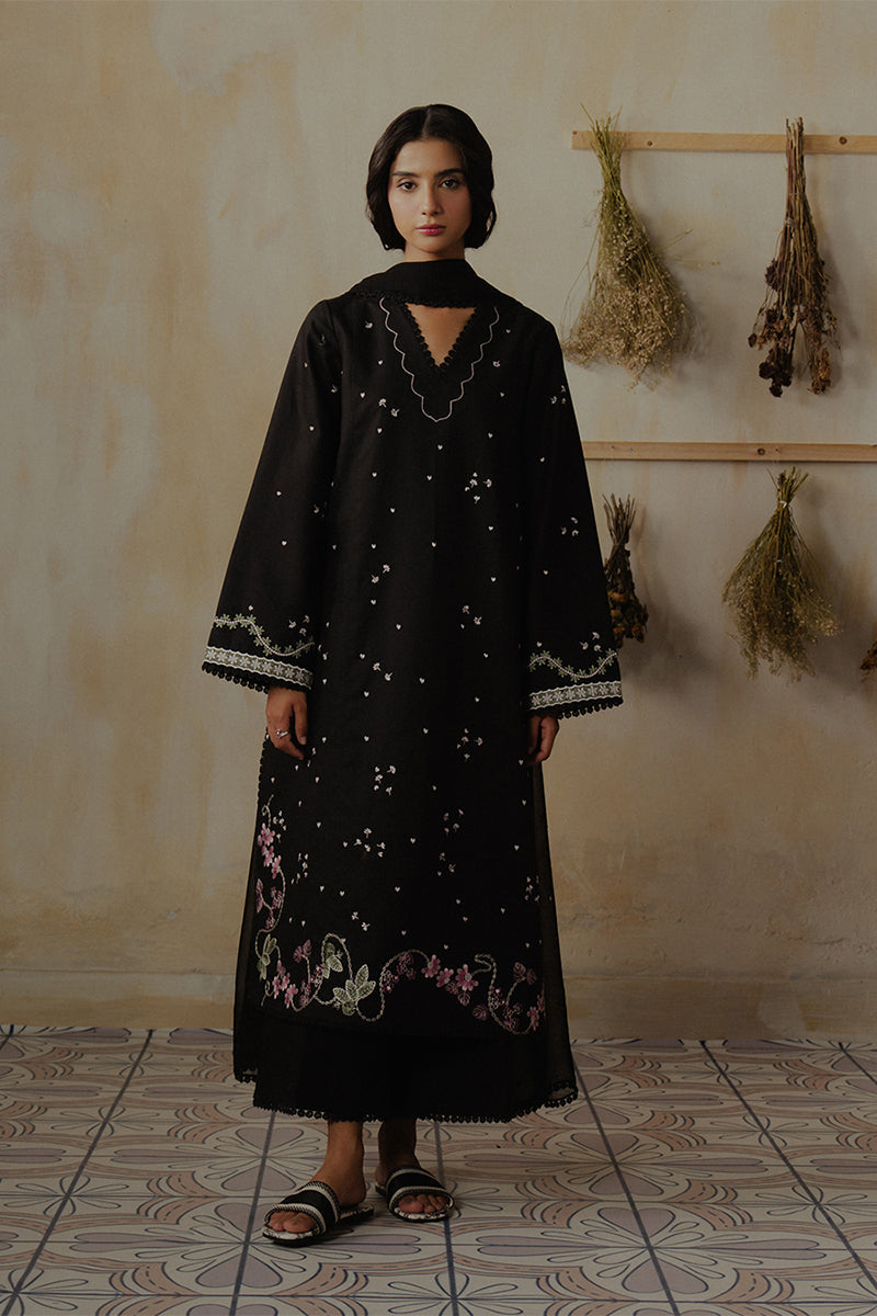 ZIVA - 3PC DHANAK EMBROIDERED CL-W203