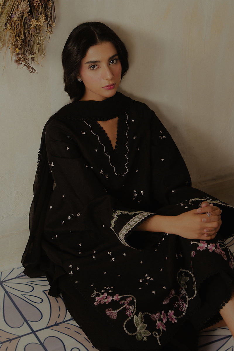 ZIVA - 3PC DHANAK EMBROIDERED CL-W203