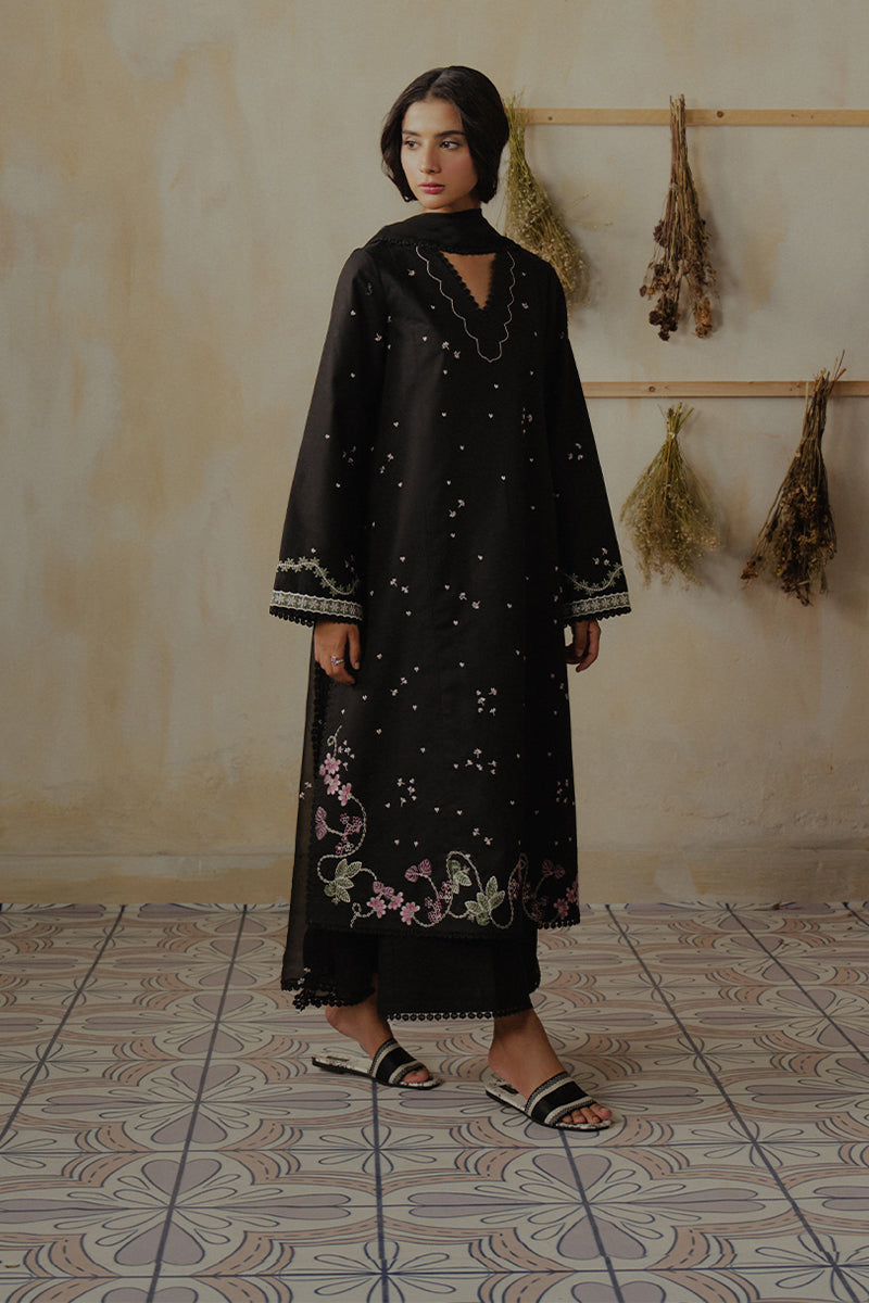 ZIVA - 3PC DHANAK EMBROIDERED CL-W203