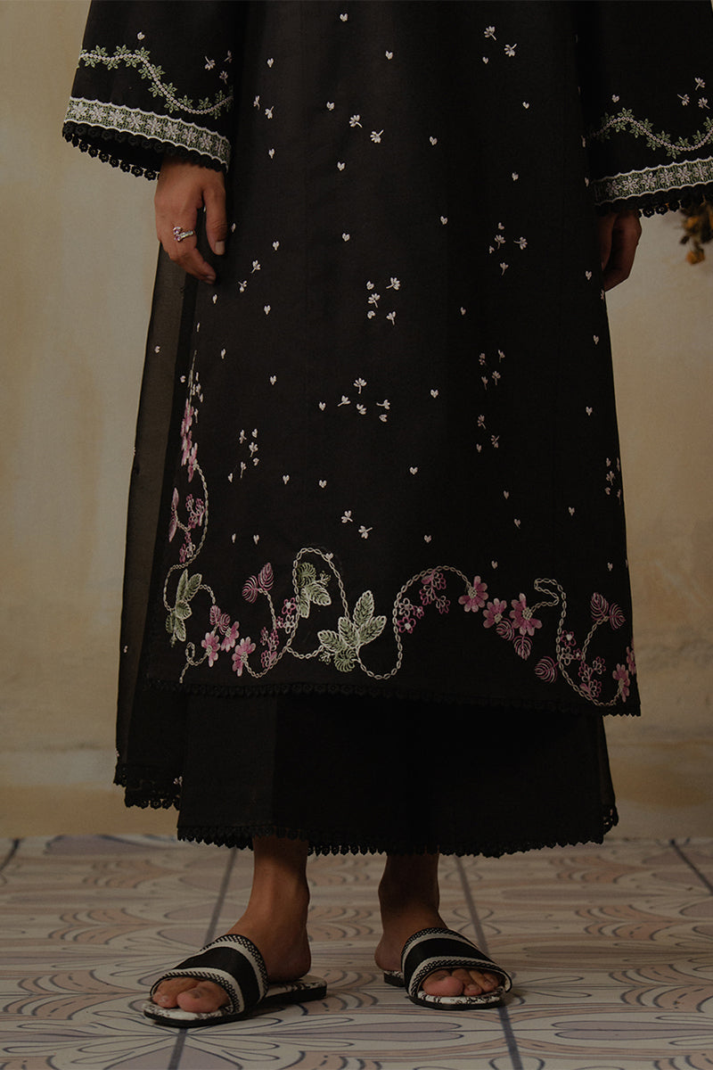 ZIVA - 3PC DHANAK EMBROIDERED CL-W203