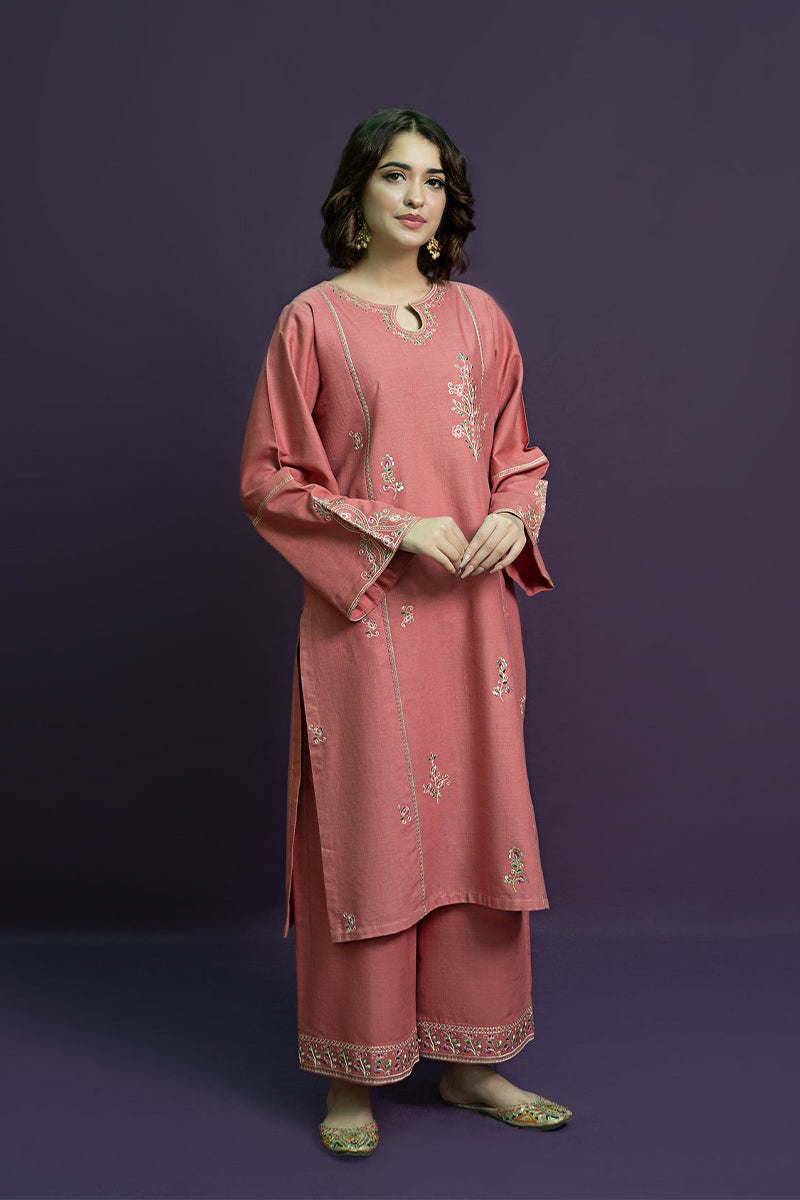 URGE - 2PC DHANAK EMBROIDERED CL-W201