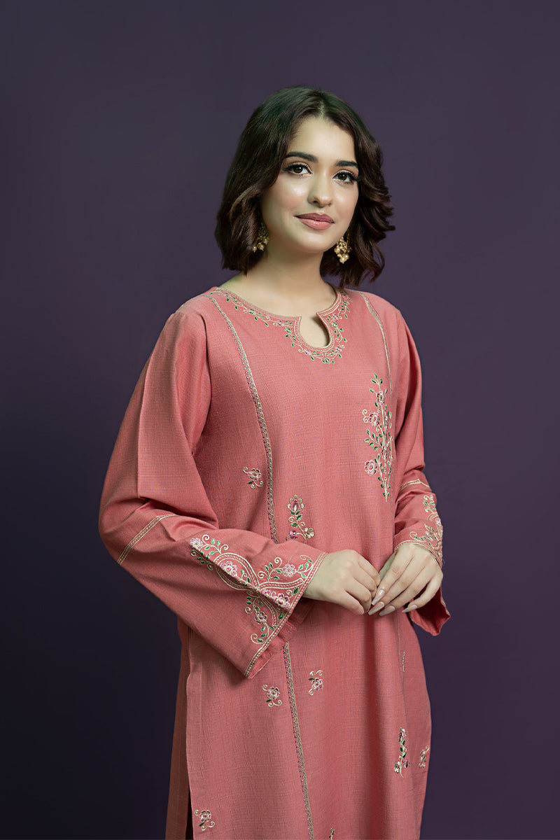 URGE - 2PC DHANAK EMBROIDERED CL-W201