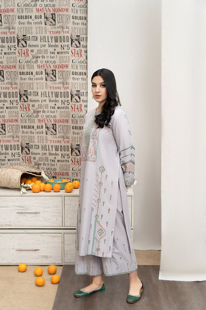 URGE- 3PC DHANAK EMBROIDERED CL-W108