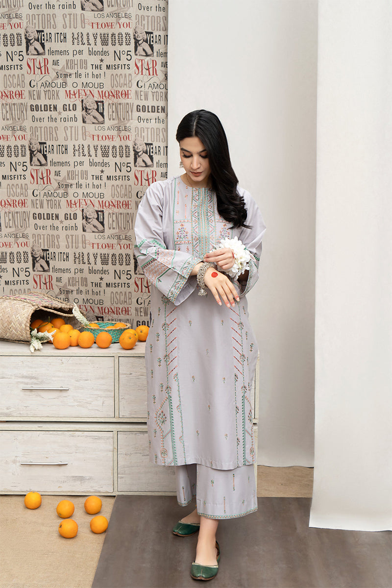 URGE- 3PC DHANAK EMBROIDERED CL-W108