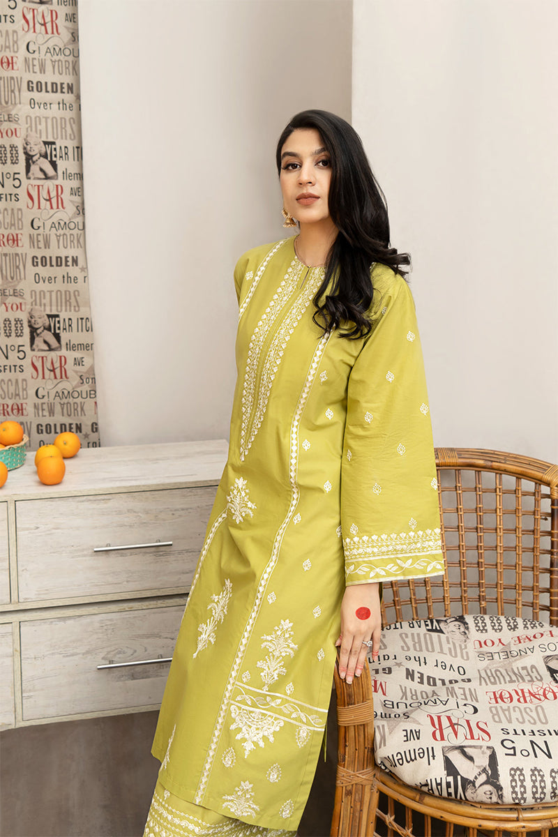 URGE - 3PC LAWN EMBROIDERED CL-S110