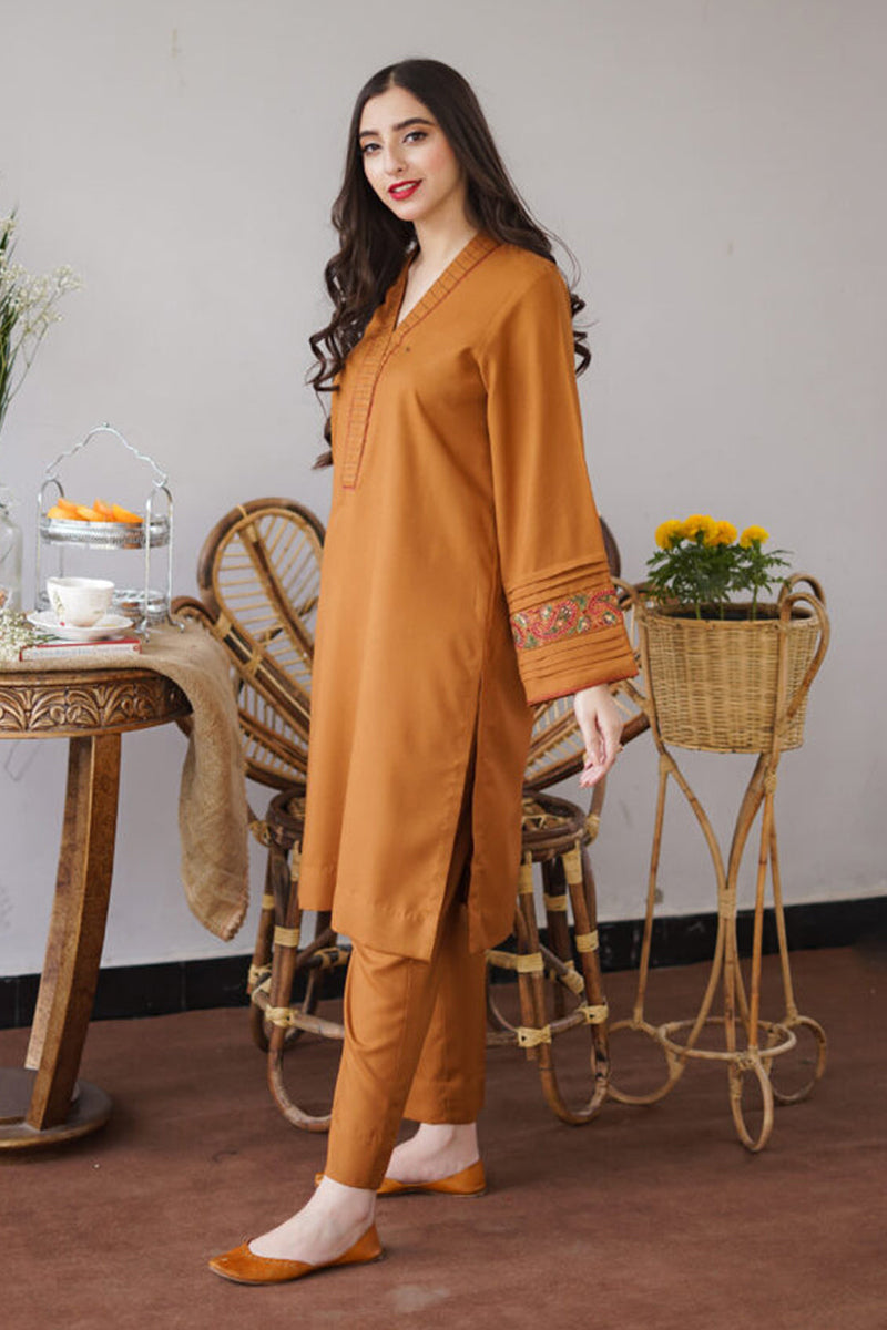 AISLING - 3PC DHANAK EMBROIDERED CL-W09