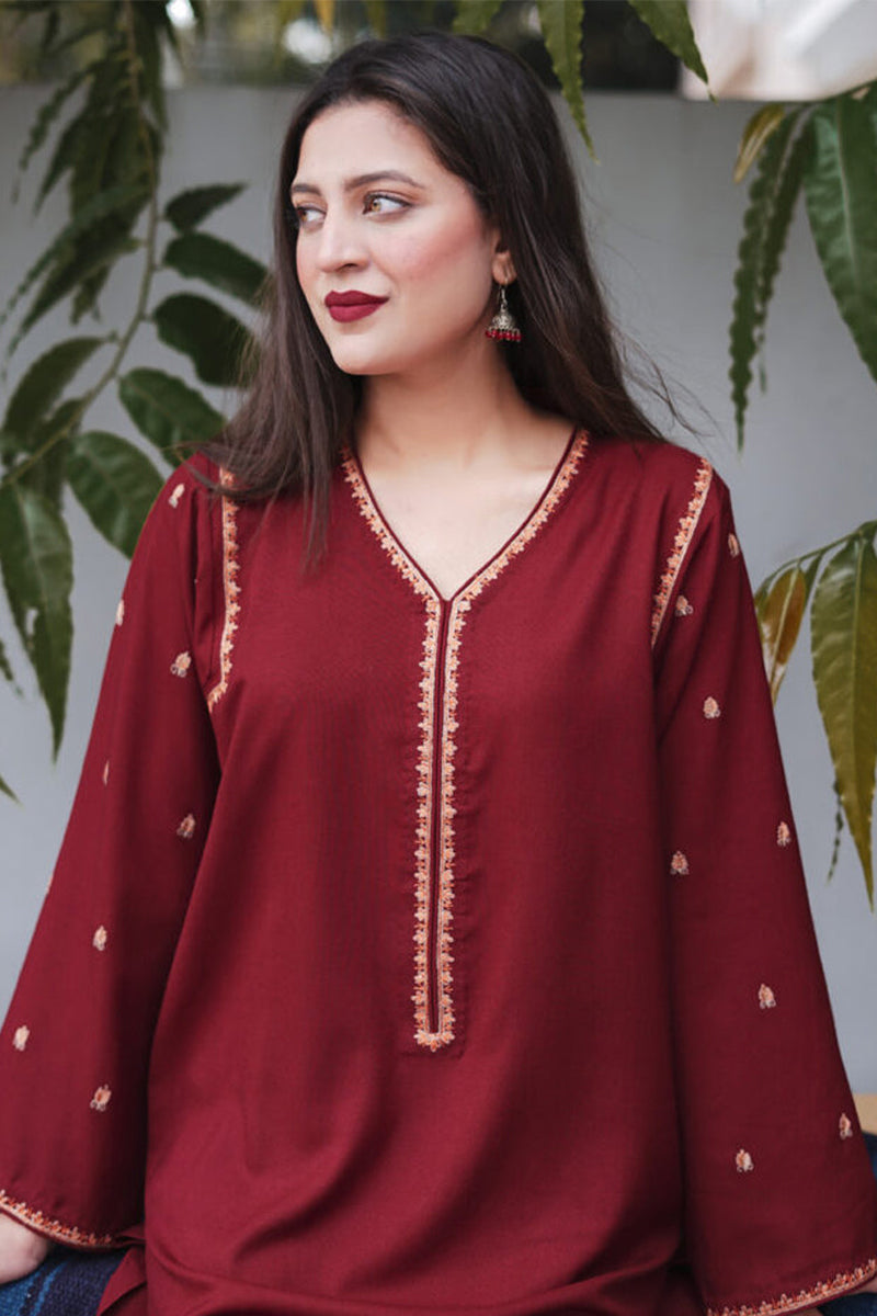 AISLING- 3PC DHANAK EMBROIDERED CL-W69