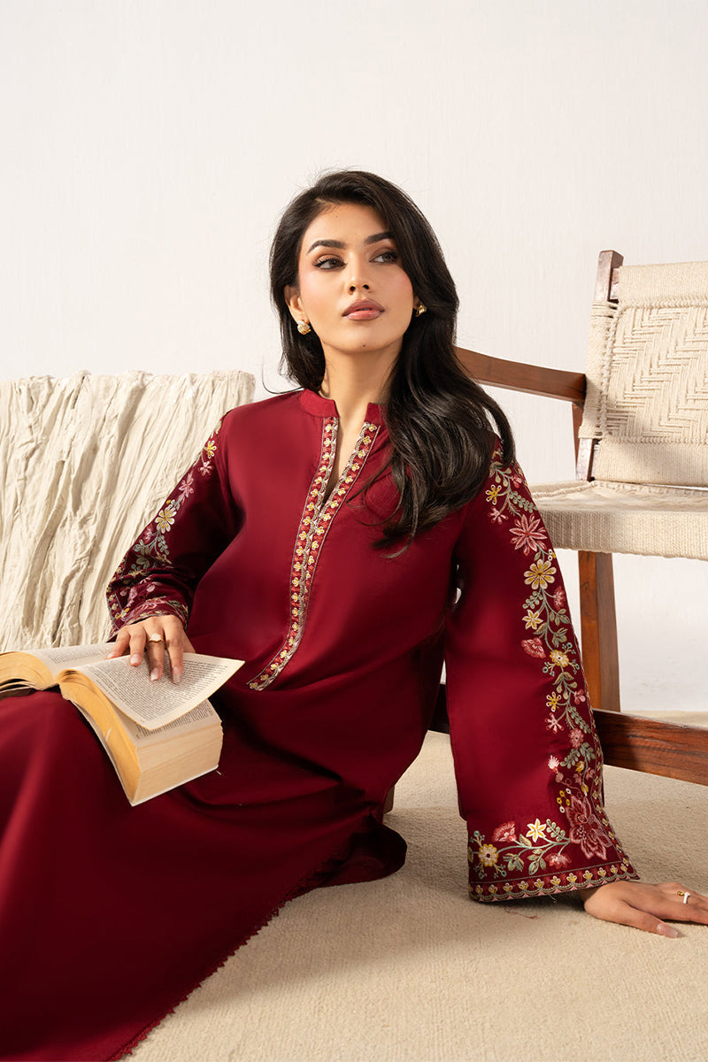 IZEL - 2PC DHANAK EMBROIDERED CL-W208