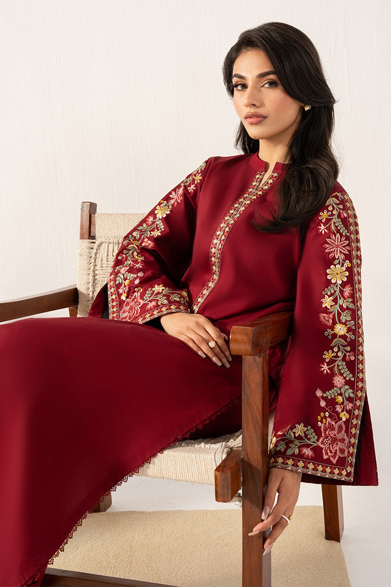 IZEL - 2PC DHANAK EMBROIDERED CL-W208