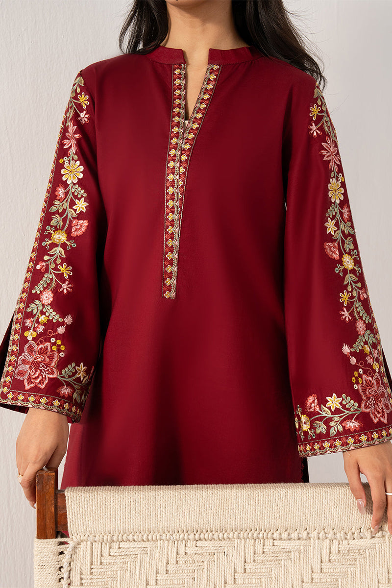 IZEL - 2PC DHANAK EMBROIDERED CL-W208