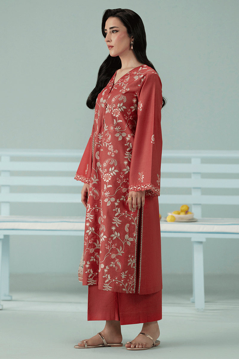 SERAN - 3PC DHANAK EMBROIDERED CL-W202