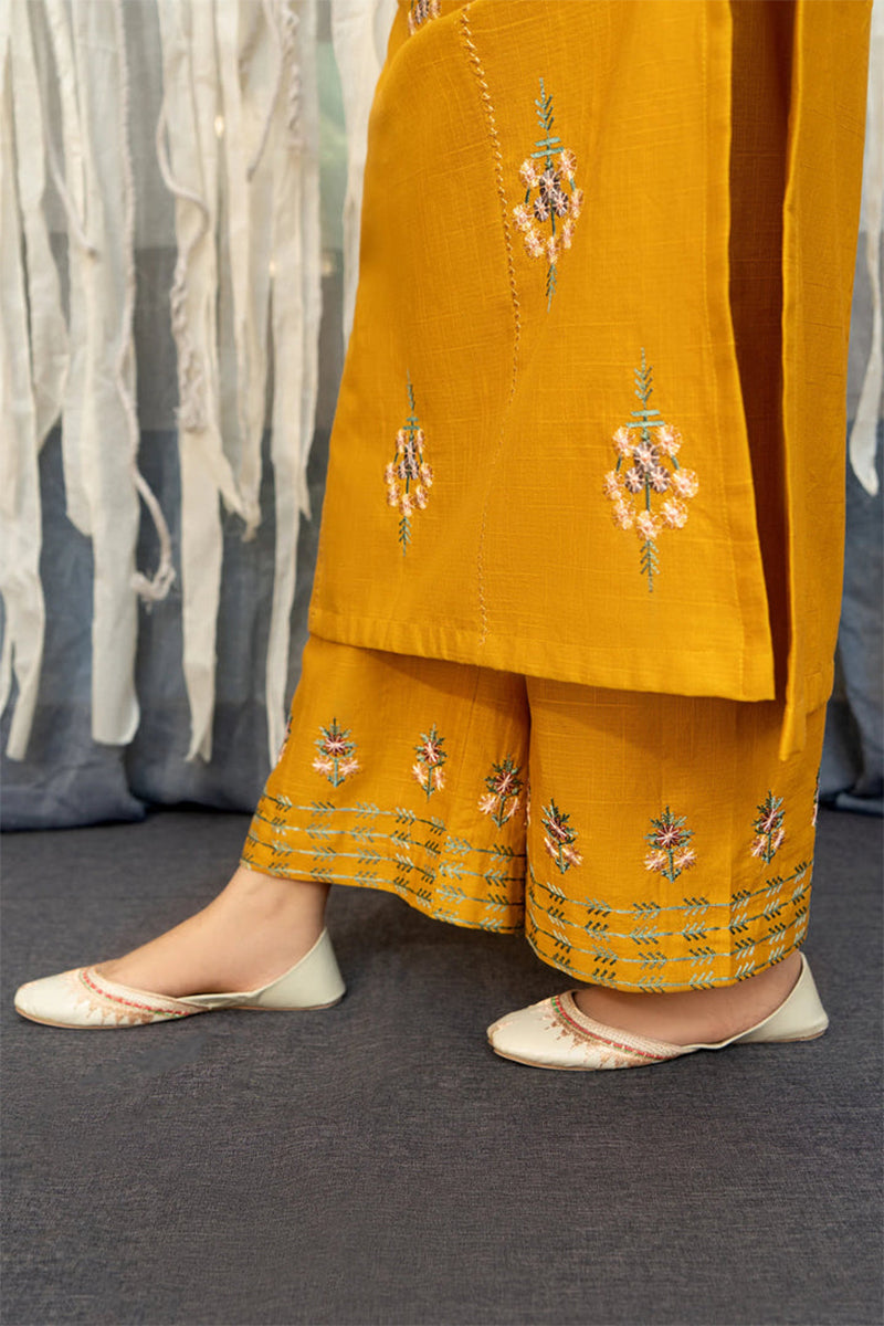 URGE - 3PC DHANAK EMBROIDERED CL-W159