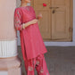 URGE - 2PC DHANAK EMBROIDERED CL-W207
