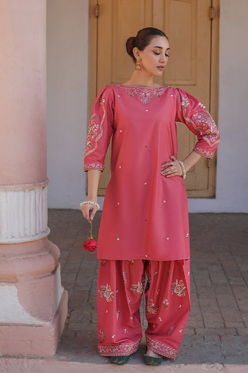 URGE - 2PC DHANAK EMBROIDERED CL-W207