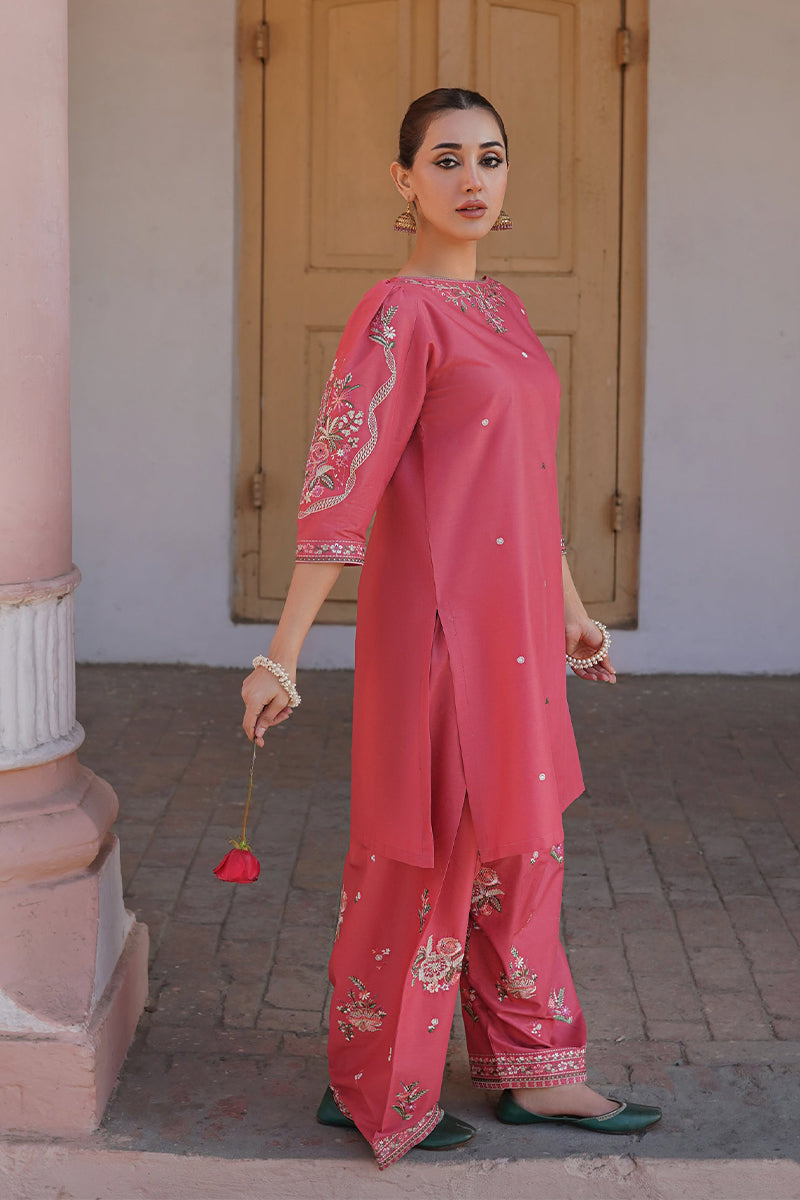 URGE - 2PC DHANAK EMBROIDERED CL-W207