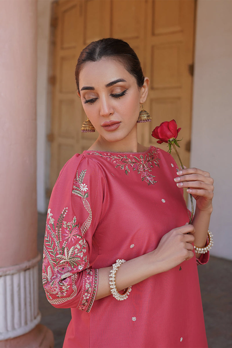 URGE - 2PC DHANAK EMBROIDERED CL-W207