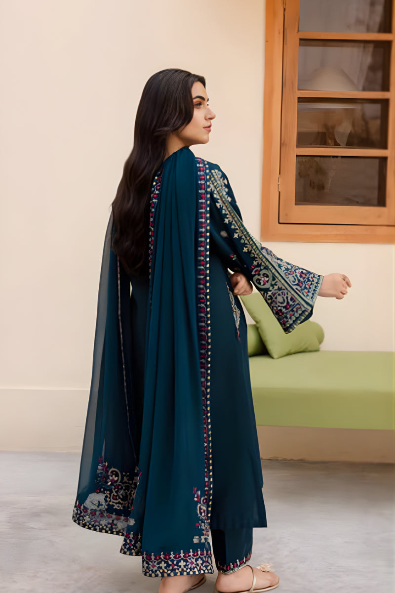 BATIK - 3PC DHANAK EMBROIDERED CL-W170