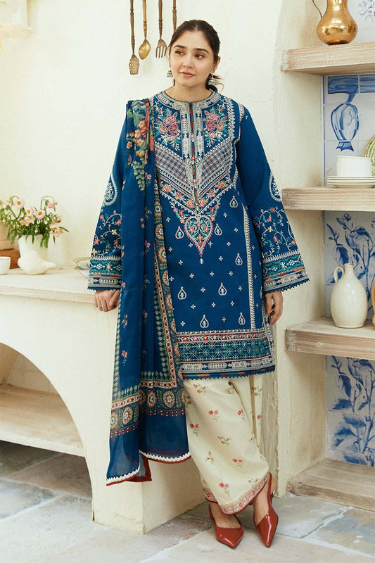 ZARA SHAH JAHAN - 3PC DHANAK EMBROIDERED CL-W131