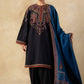 ZARA SHAH JAHAN - 3PC DHANAK EMBROIDERED CL-W143
