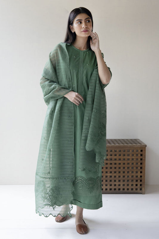 DYOT - 3PC Cambric Embroidered CL-S23